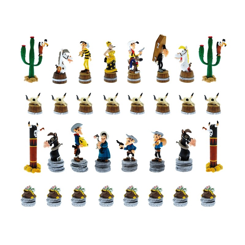Jogo de Xadrez Lucky Luke