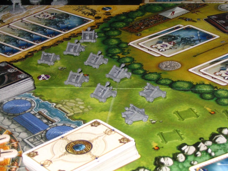 Shadows Over Camelot, siege machines