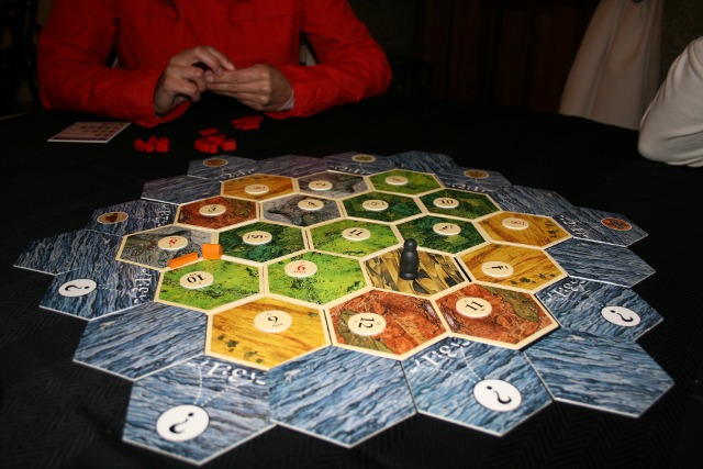 Settlers of Catan no Pic-Nic Lúdico 2011