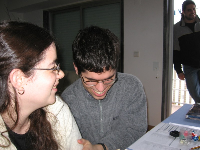 Claudia, Sergio B e Diogo