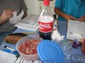 Parte da roda dos alimentos de uma mesa de D&D