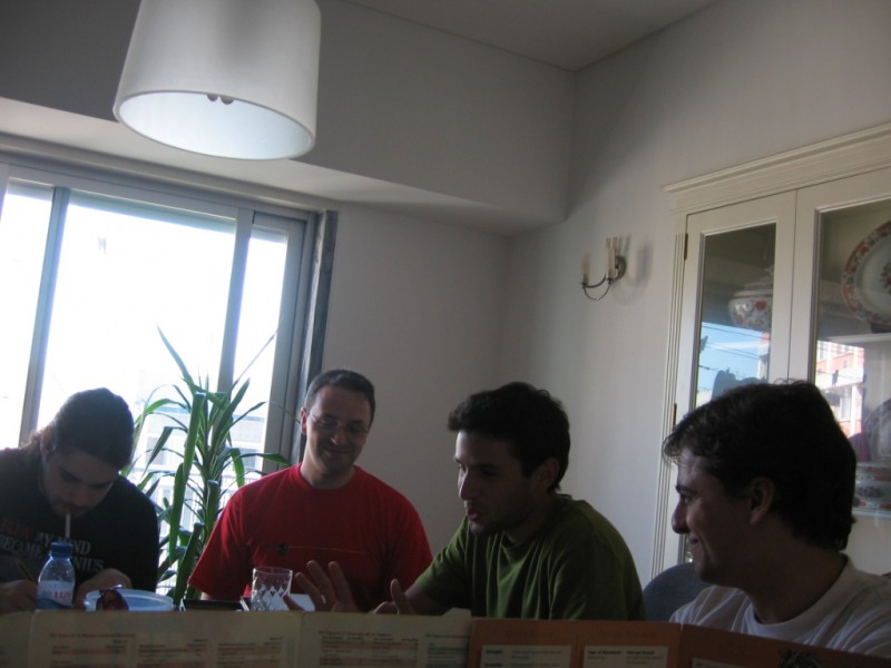 Diogo (Rafa) Carlos (Himo) Sérgio (Morg) e Hugo (Ravhin)