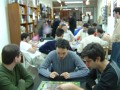 Uma sala movimentada