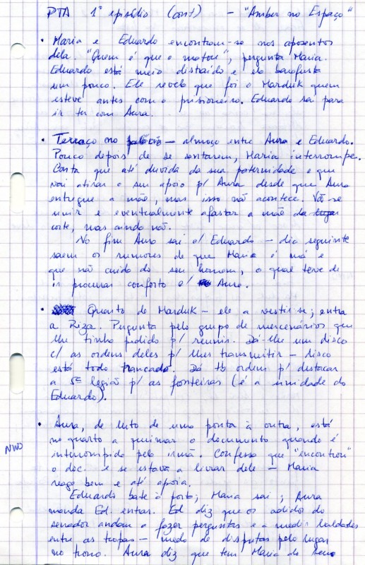 Episódio 1 (Parte II) - Notas da Raquel, Página 1