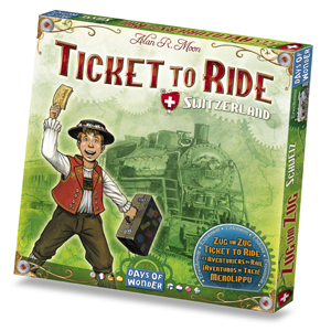 Ticket to Ride Switzerland - Caixa