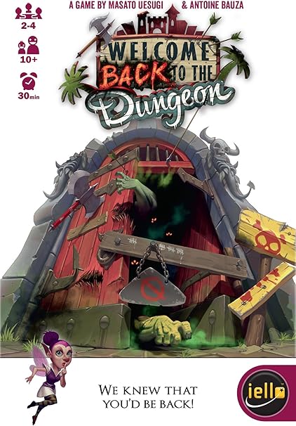 Amazon.com: IELLO Welcome Back to The Dungeon Game: Toys & Games