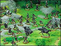 A fantasy battleground 